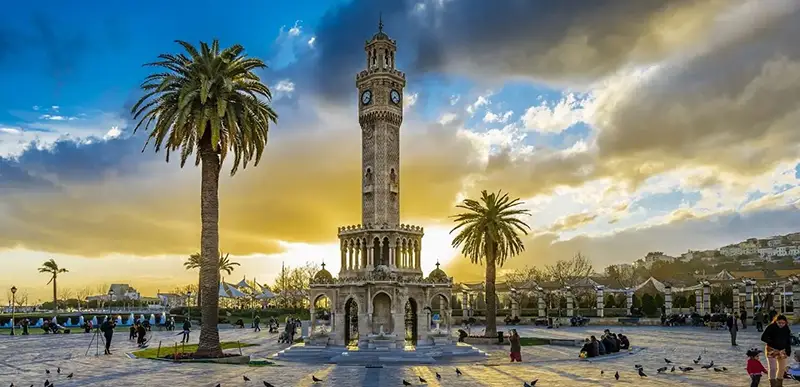 میدان کناک ازمیر میدان ساعت ازمیر